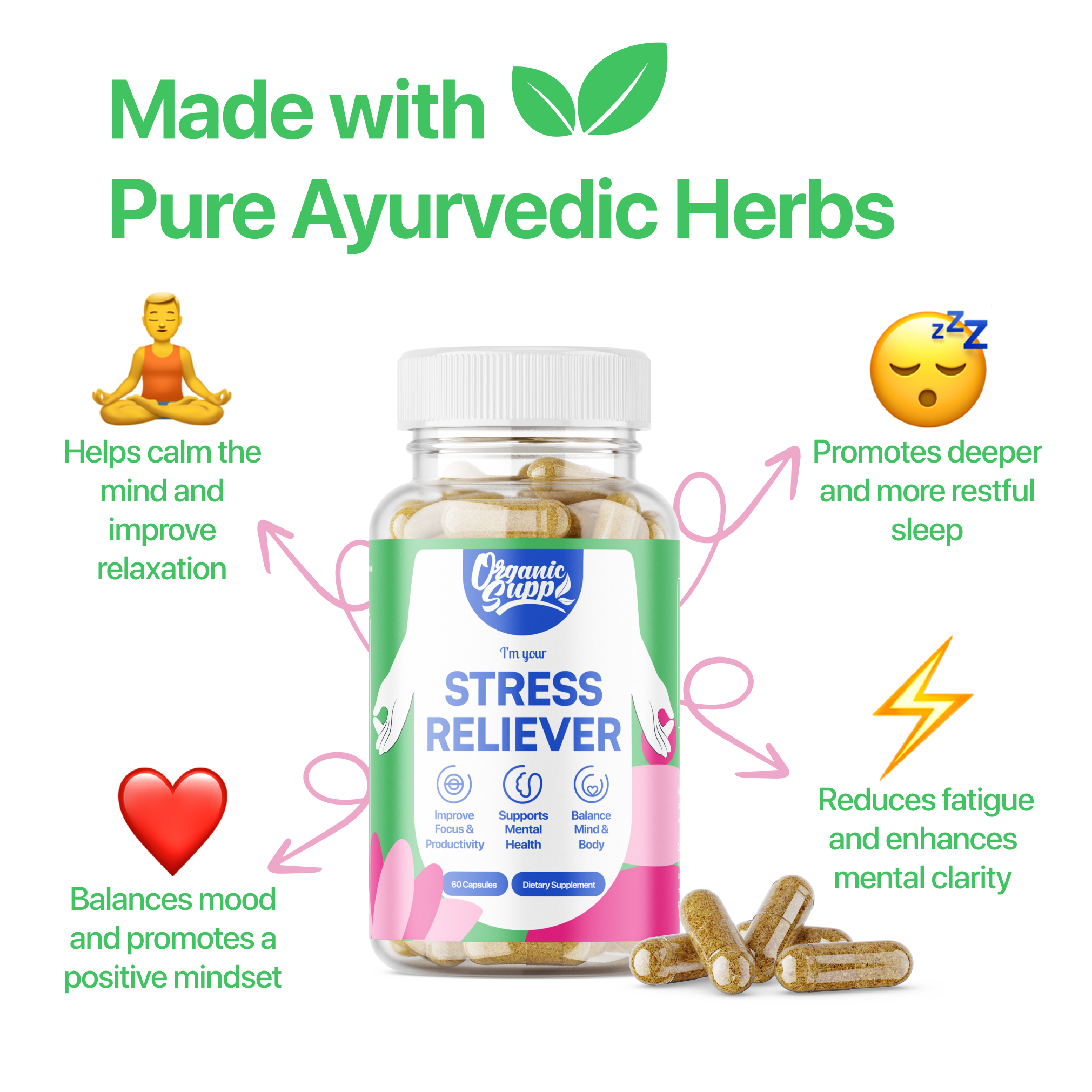 OrganicSupp Stress Reliever