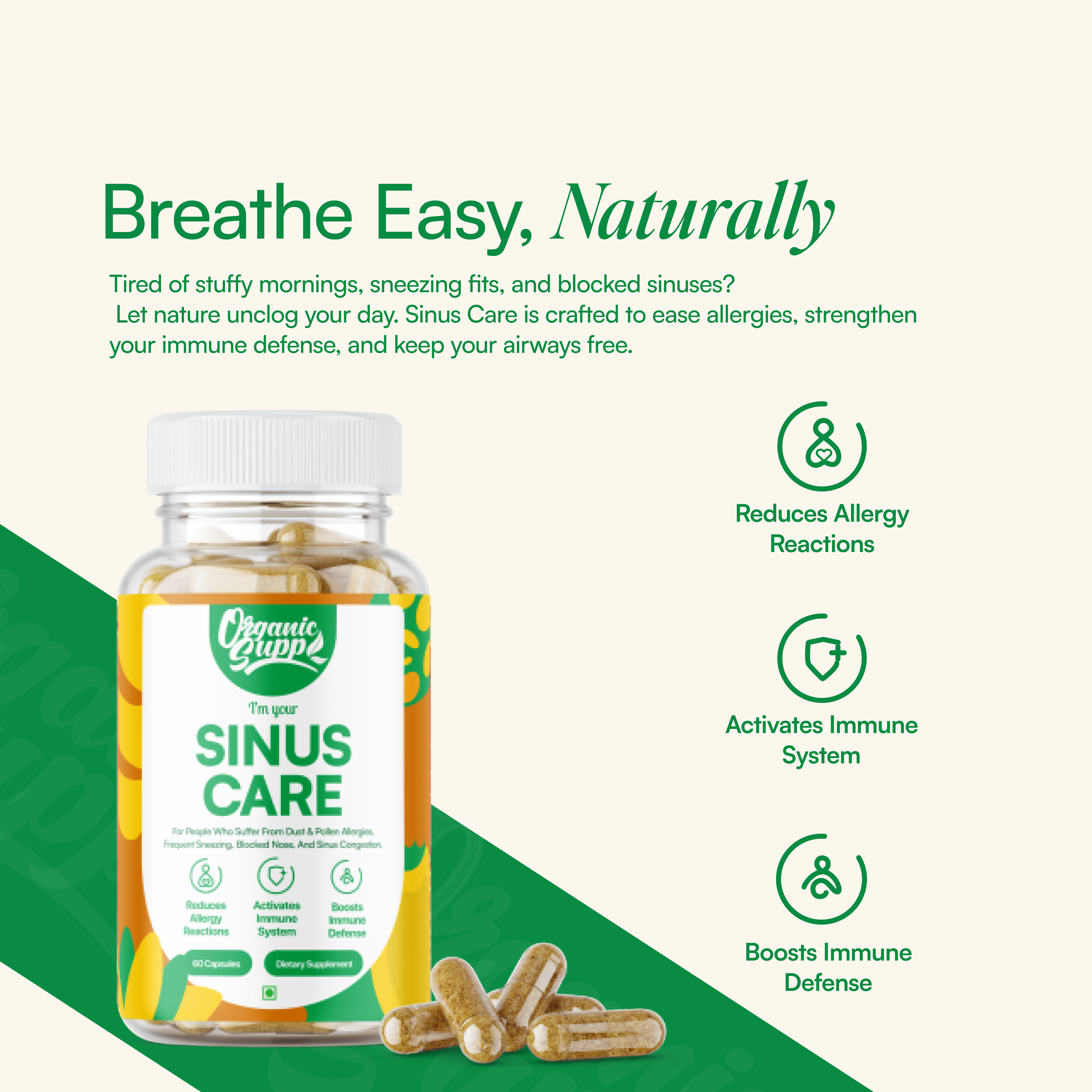 OrganicSupp Sinus Care
