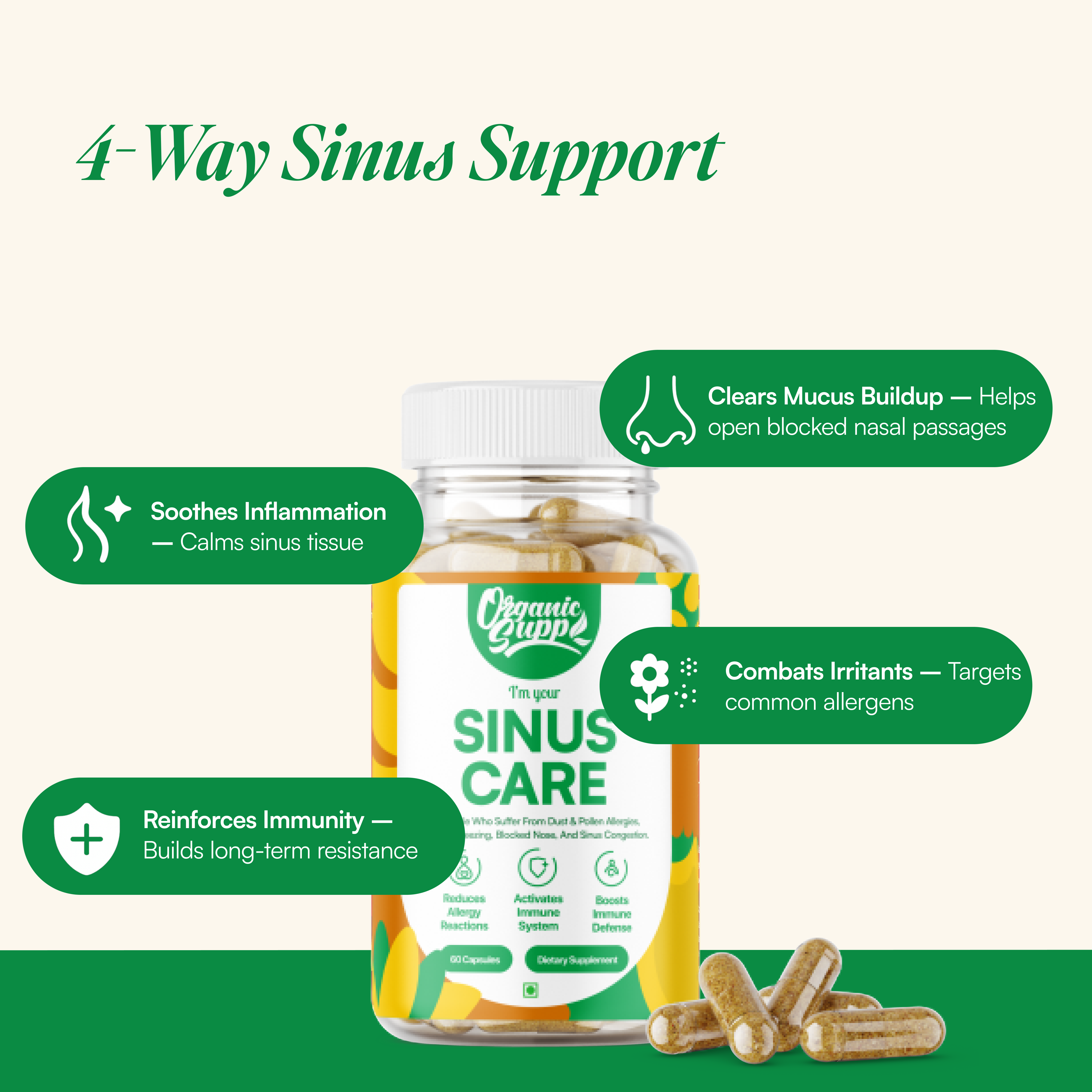 OrganicSupp Sinus Care