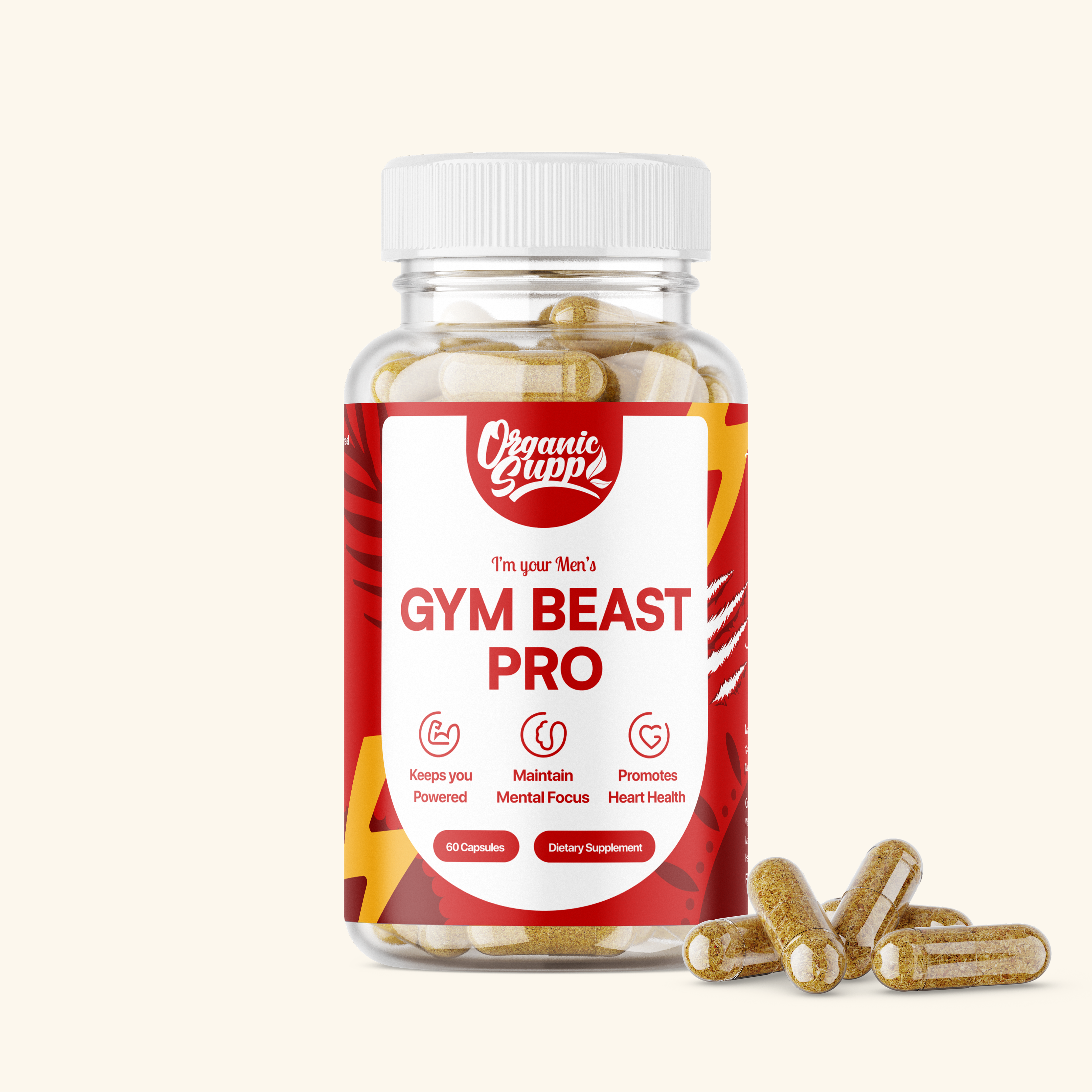 OrganicSupp Gym Beast Pro