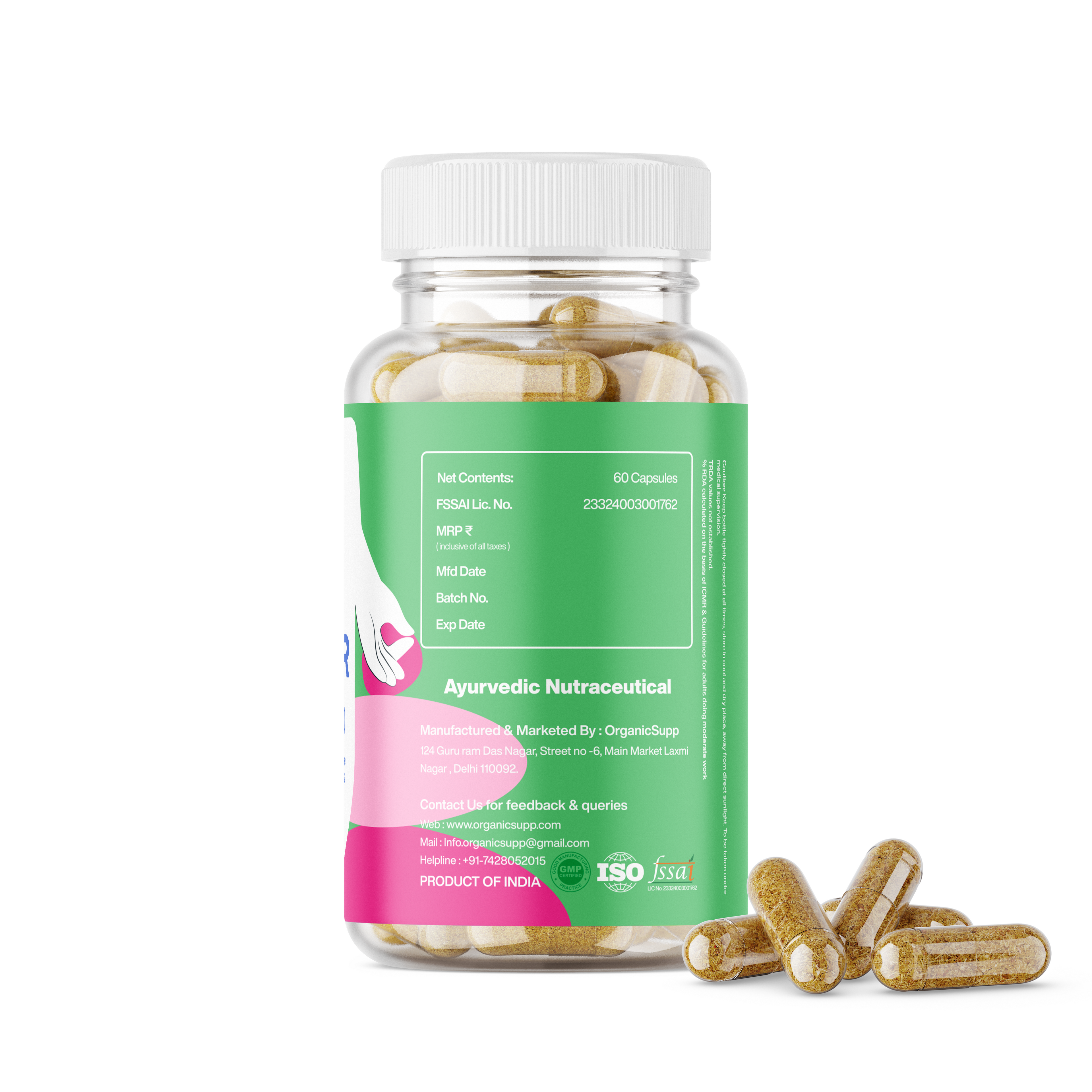 OrganicSupp Liver Buddy Capsules - Ayurvedic Liver Support & Daily Detox Formula with Amla, Bhumi Amla & Haldi